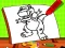 Hra Easy Kids Coloring Dinosaur online