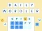 Hra Daily Wordler online