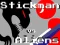 Hra Stickman vs Aliens online
