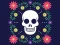 Hra Colorful Skull Jigsaw online