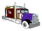 Hra American Trucks Coloring online