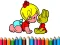 Hra Back To School: Aby Girl Coloring online
