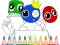 Hra Rainbow Friends Coloring Book online