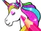 Hra Unicorn Coloring Book Glitter online