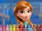 Hra Anna Frozen Coloring online