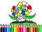 Hra Back to School: Flowers Coloring online