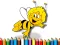 Hra Back To School: Bee Coloring Book online