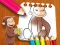 Hra Curious George Coloring Book online