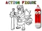 Hra Back To School: Action Figure Coloring online