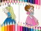 Hra Beautiful Princess Coloring Book online