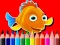 Hra Back To School: Fish Coloring Book online