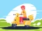 Hra City Scooter Rides Jigsaw online
