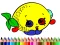 Hra Back To School: Fruits Coloring Book online