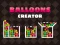 Hra Balloons Creator online