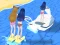 Hra Girl Surfer 3D online