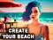 Hra Create your beach online