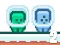 Hra Green and Blue Cuteman 2 online