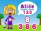 Hra World of Alice Numbers Shapes online