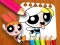 Hra The Powerpuff Girls Coloring Book online