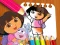 Hra Dora the Explorer the Coloring Book online