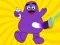 Hra Grimace Shake Coloring Book online