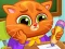 Hra Lovely Virtual Cat At School online