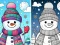 Hra Coloring book Winter online