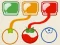 Hra Pick Color Paint Fruits online
