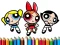 Hra PowerPuff Girls Coloring Book online