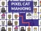 Hra Pixel cat mahjong online