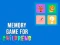Hra Memory Game for Childrens online