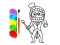 Hra Digital Circus Click and Paint online