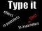 Hra Type it online