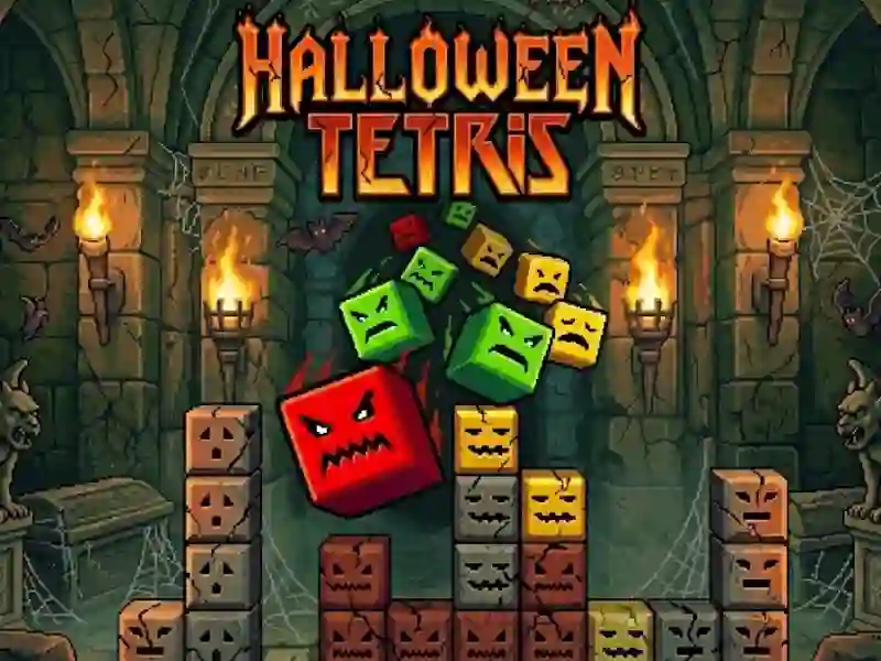 Hra Halloween Tetris online