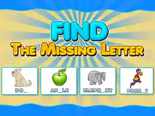 Hra Find The Missing Letter online