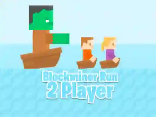 Hra Blockminer Run  2 player online