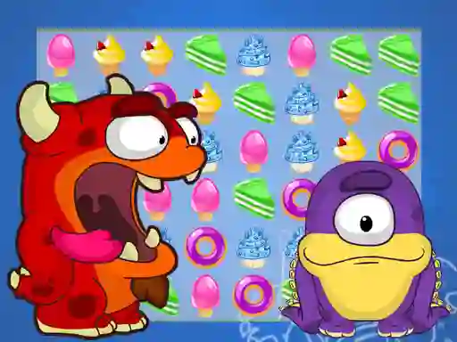 Hra Candy Monster Match 3 online