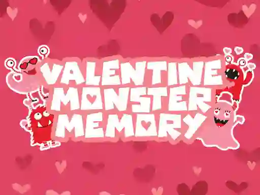 Hra Valentine Monster Memory online