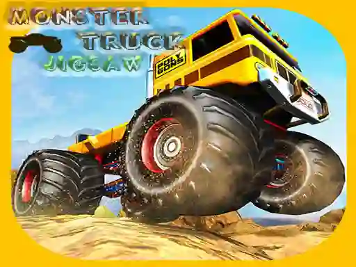 Hra Monster Trucks Jigsaw online
