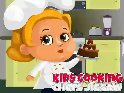 Hra Kids Cooking Chefs Jigsaw online