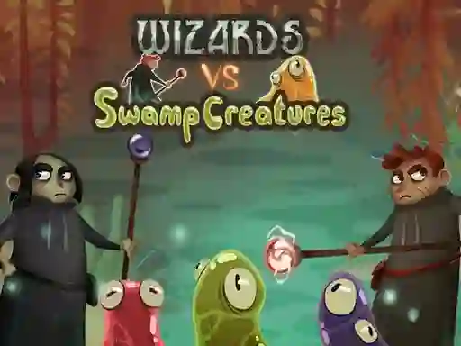 Hra Wizards vs swamp creatures online