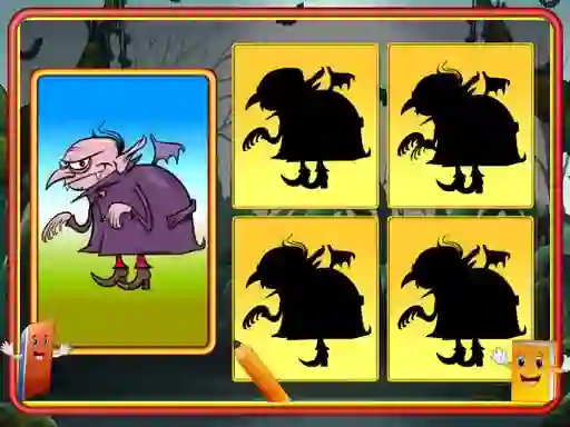 Hra Shadow Match Halloween online