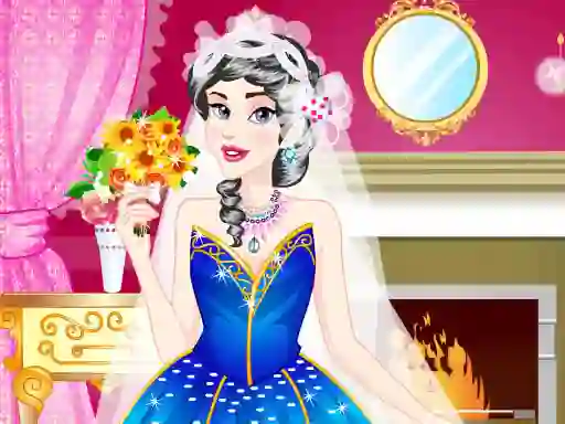 Hra Sleeping Princess Wedding Dress up online