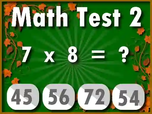 Hra Math Test 2 online