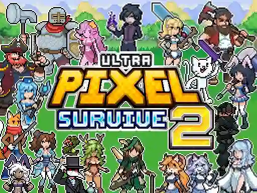 Hra Ultra Pixel Survive 2 online