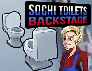Hra Sochi Toilets : Backstage online