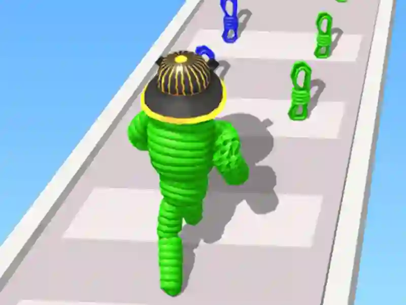 Hra Rope-Man Run 3D online