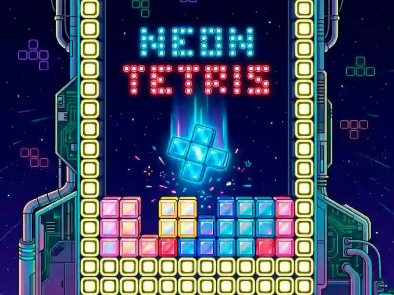 Hra Neon Tetris online