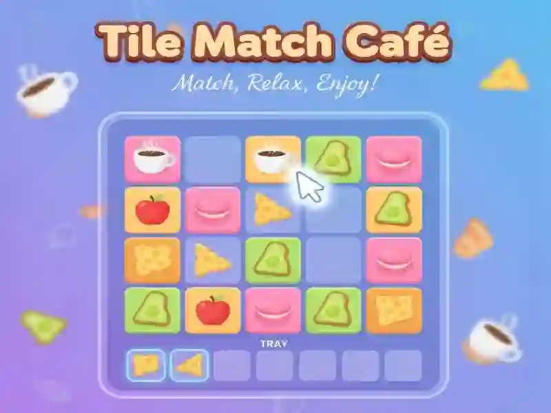 Hra Tile Match Cafe online