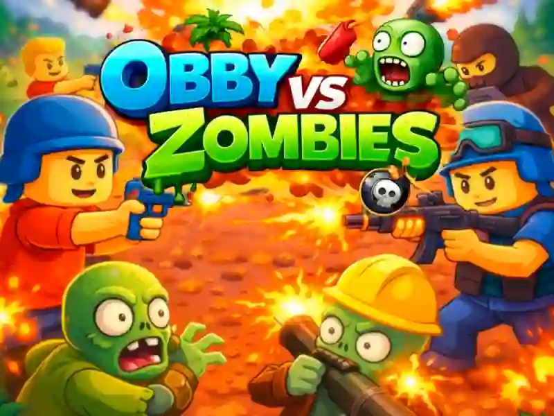 Hra Obby vs Zombies online